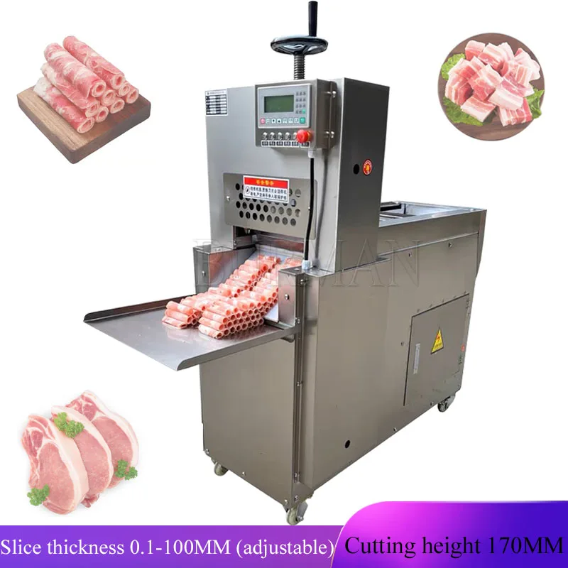 Commercial Electric CNC Double  Four Cut Lamb Roll Machine Time Saving  Labor