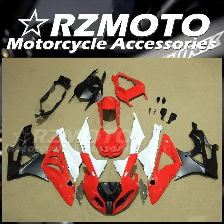 

New ABS Motorcycle Fairings Kit Fit For BMW S1000RR 2009 2010 2011 2012 2013 2014 HP4 09 10 11 12 13 14 Bodywork Set Red White