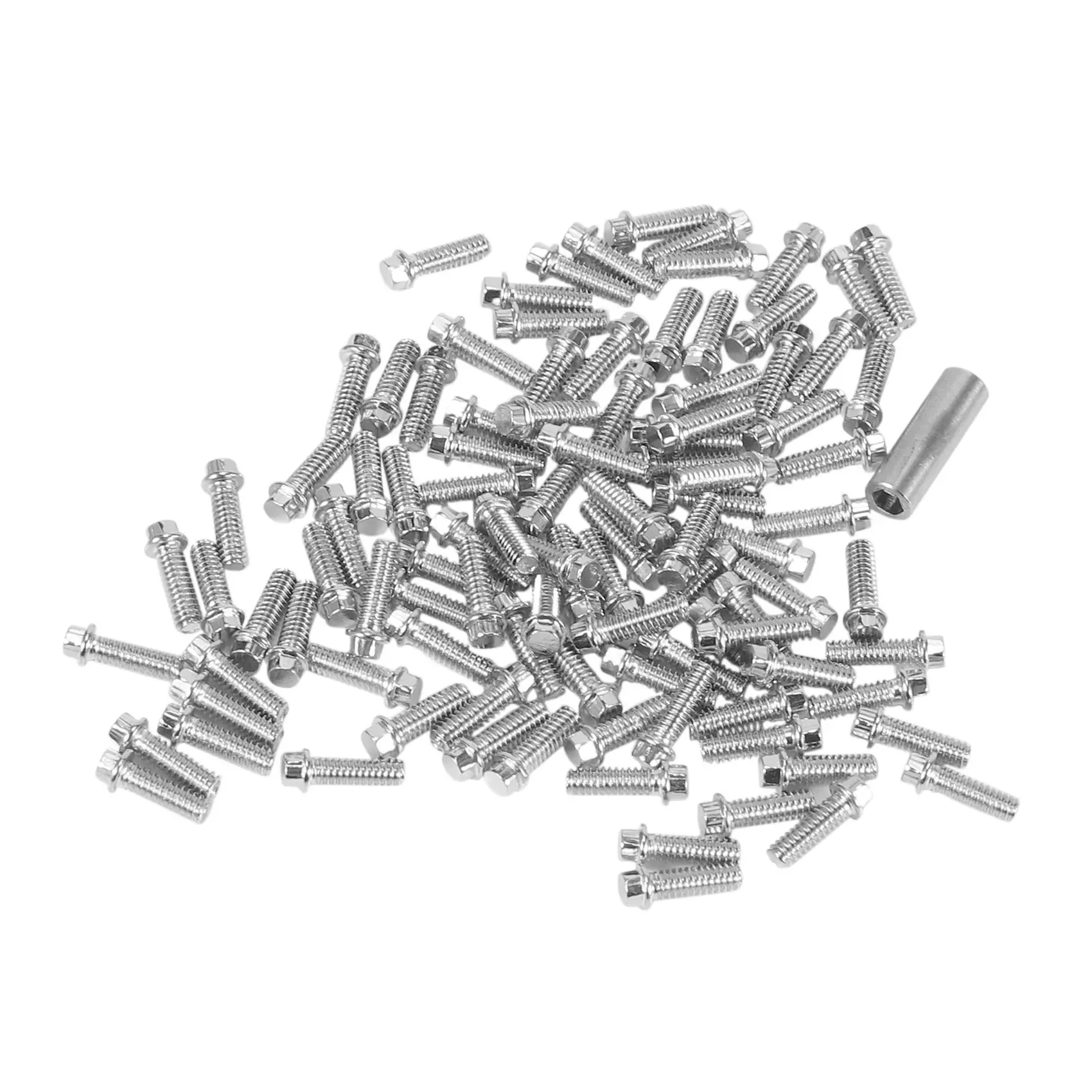 100Pcs 1.9 2.2 Wheel Rim M2 Screw Decoration for 1/10 RC Crawler Axial SCX10 90046 AXI03007