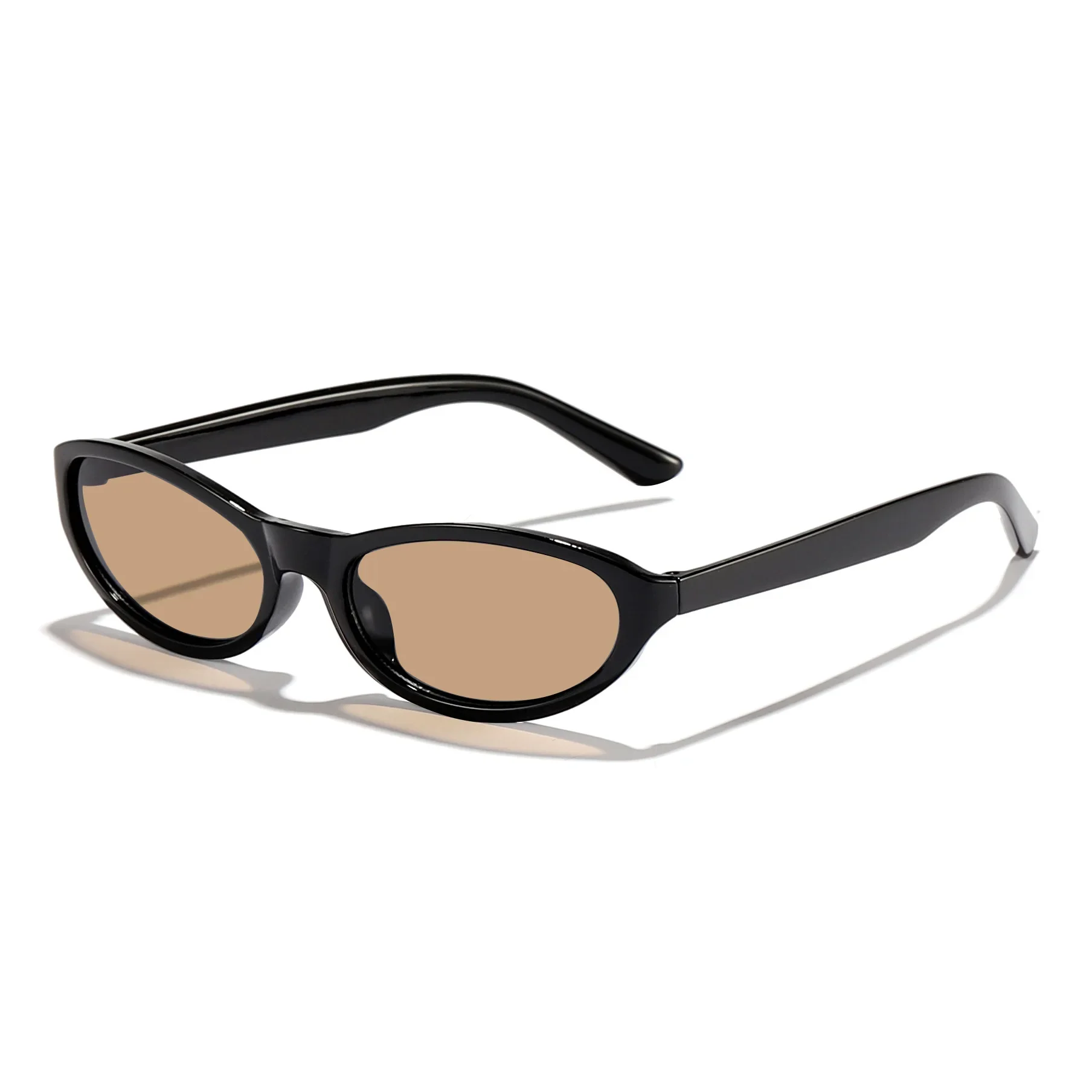 Retro Men And Women Sunglasses Oval Frame Street Decoration Outdoor Sun Glasses Sunshade Driving Leisure UV Protection Eyewears