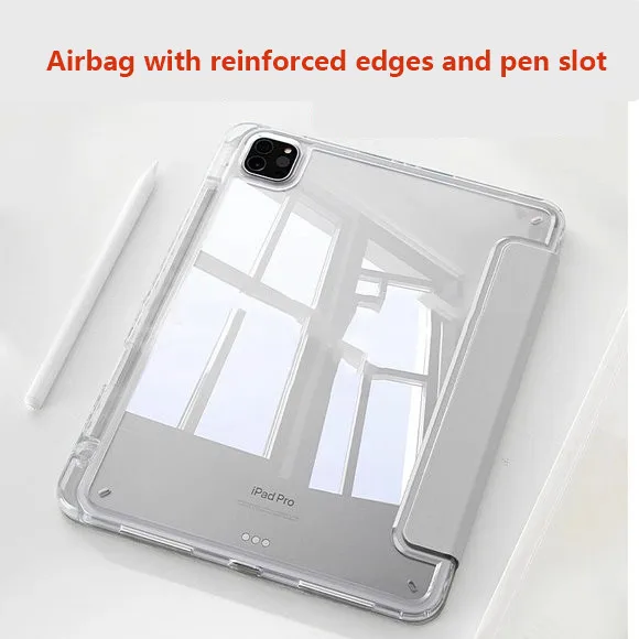 

Clear Acrylic Case For iPad Pro 11 M5 2025 Pro13 11th A16 Air 11 M3 Air 7 11 6 13 5 4 3Pro 2 9.7 10th 10.9 10.2 Mini 6 Pro12.9
