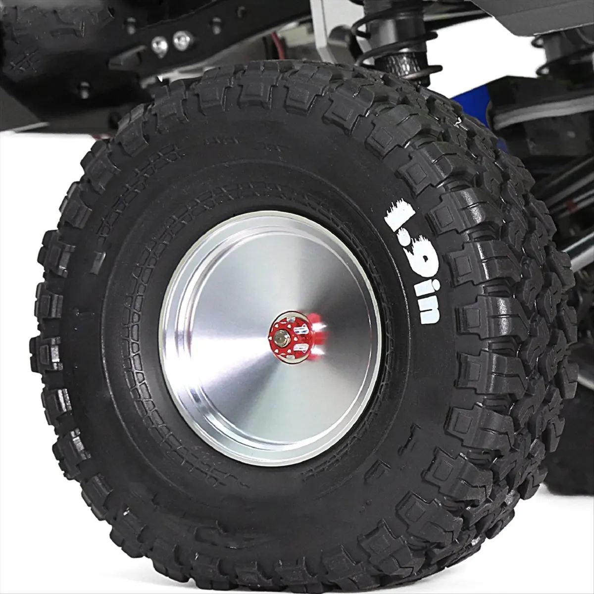 

Component 4Pcs/Set 1.9 Inch Metal Retro Mirror Wheel Hub for SCX10 TRX-4 RC Car Modification Accessories Universal Silver B