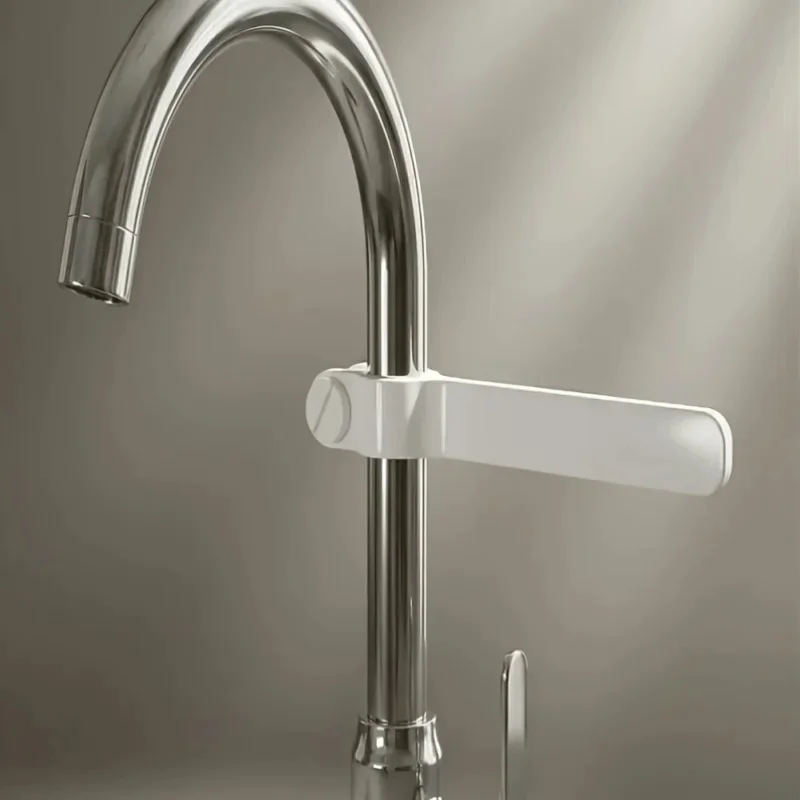 Adjustable Faucet Towel Holder, No-Drill Universal Faucet Mount Rack, Kitchen Sink Dish Cloth Hanger & Drying Organizer