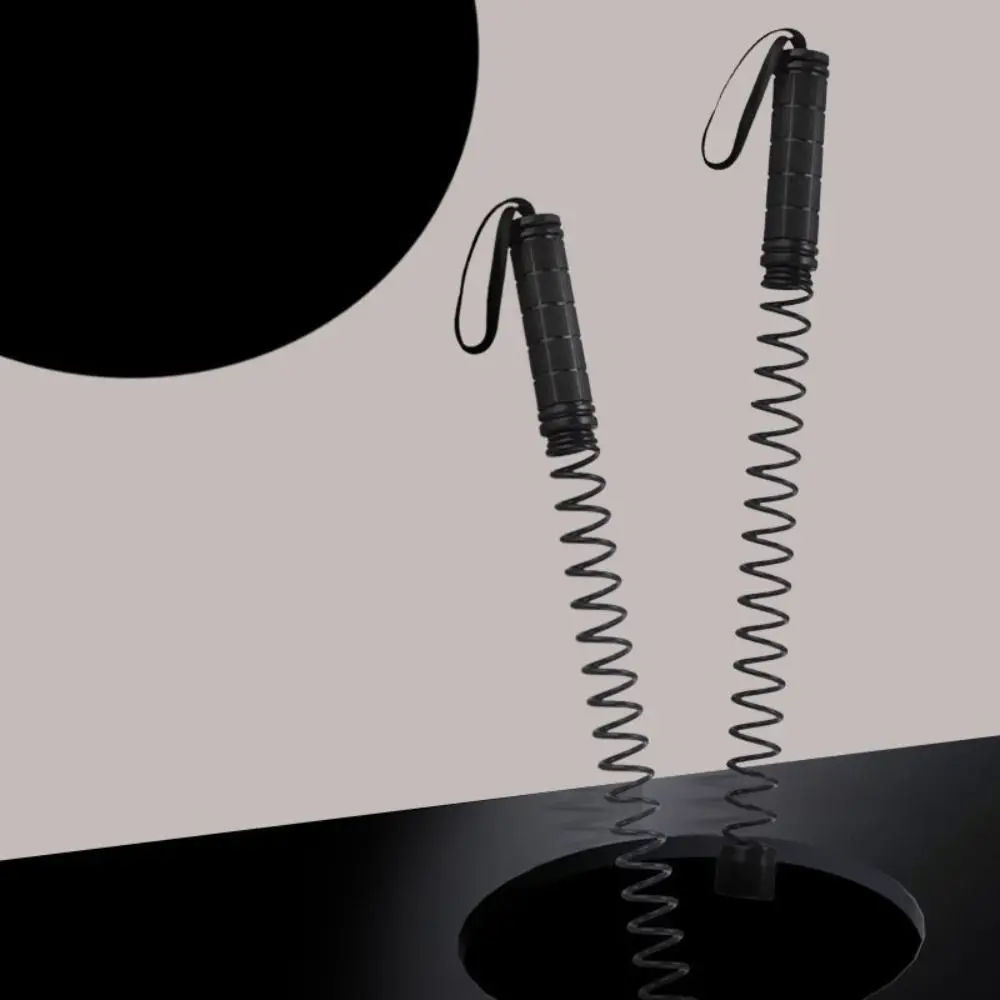 1 pair Replacement Spring Gym Battle Rope Stainless Steel Rebound Cordless Battle Rope Durable Multifunction Arm Strength Rope