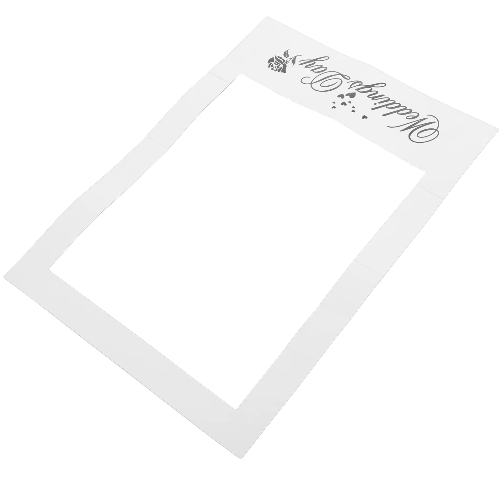 

Wedding Photo Booth Frame Picture Prop Decorations Props Printable Party Paper DIY