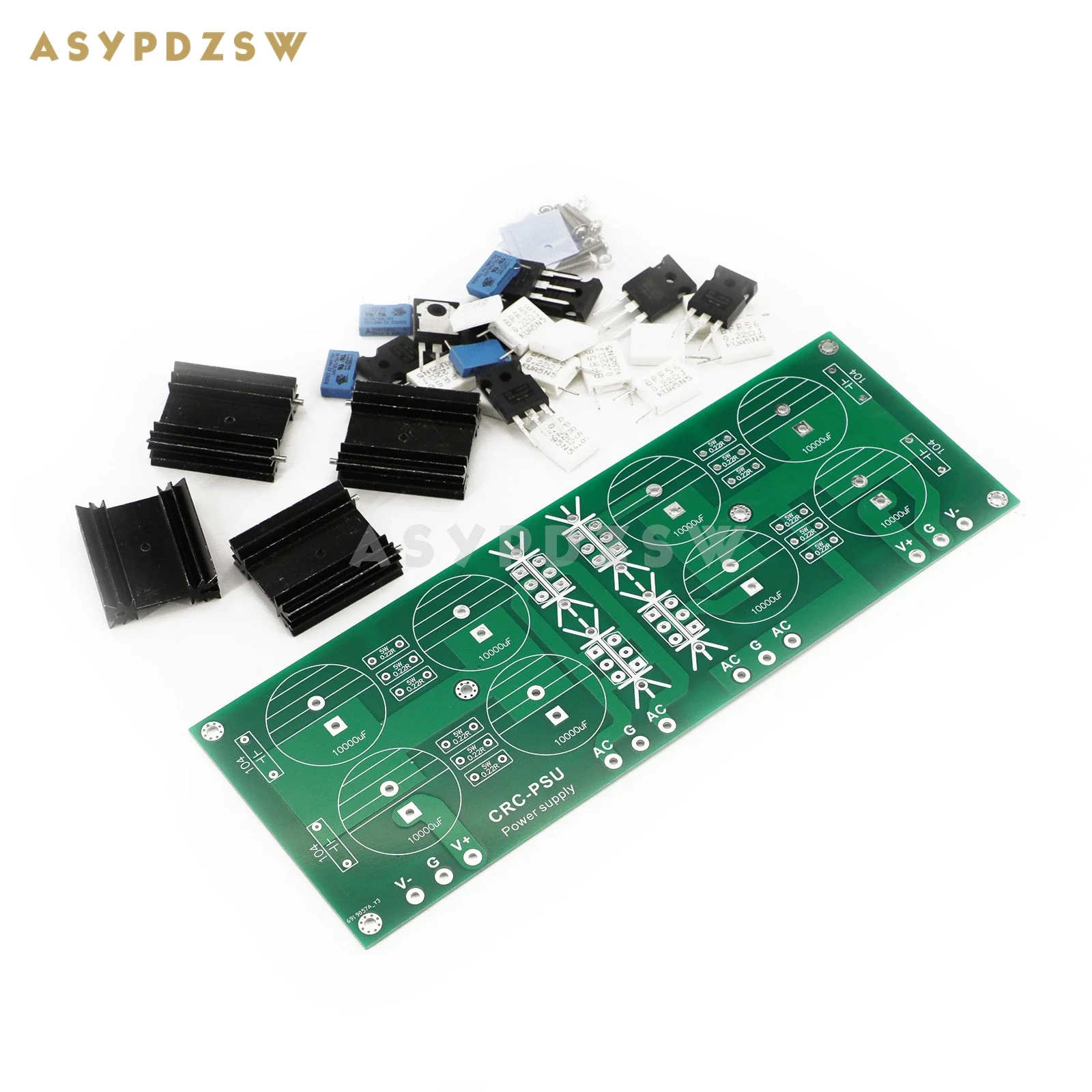 CRC-PSU Class A amplifier Schottky MBR60200PT Rectifier filter Power supply DIY Kit (Without main filter capacitor)