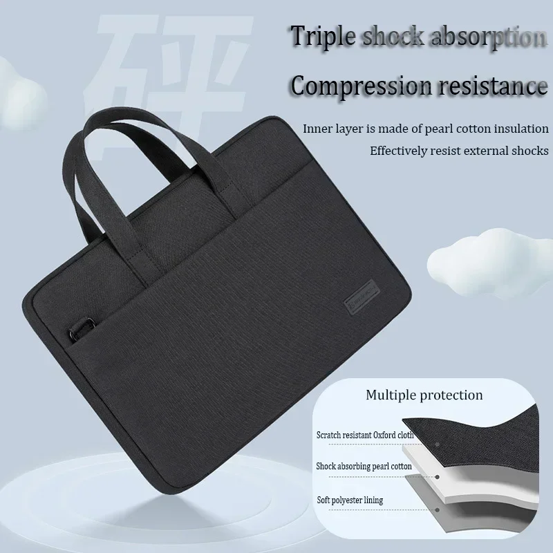 Laptop Bag Computer Case Notebook Bag Laptop Sleeve Laptop Case for 13 14 15 17 Inch Macbook Air Pro HP Huawei Asus Dell