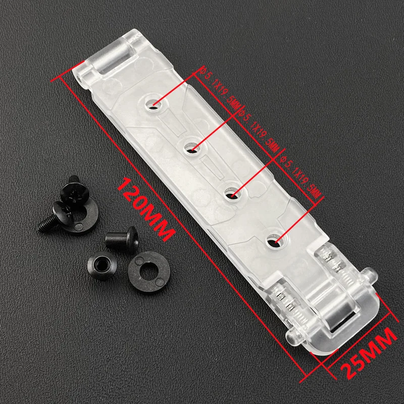 Clipes de transporte de bainha Blade-Tech MOLLE-LOK Kydex: acessórios modulares de liberação rápida para facas táticas
