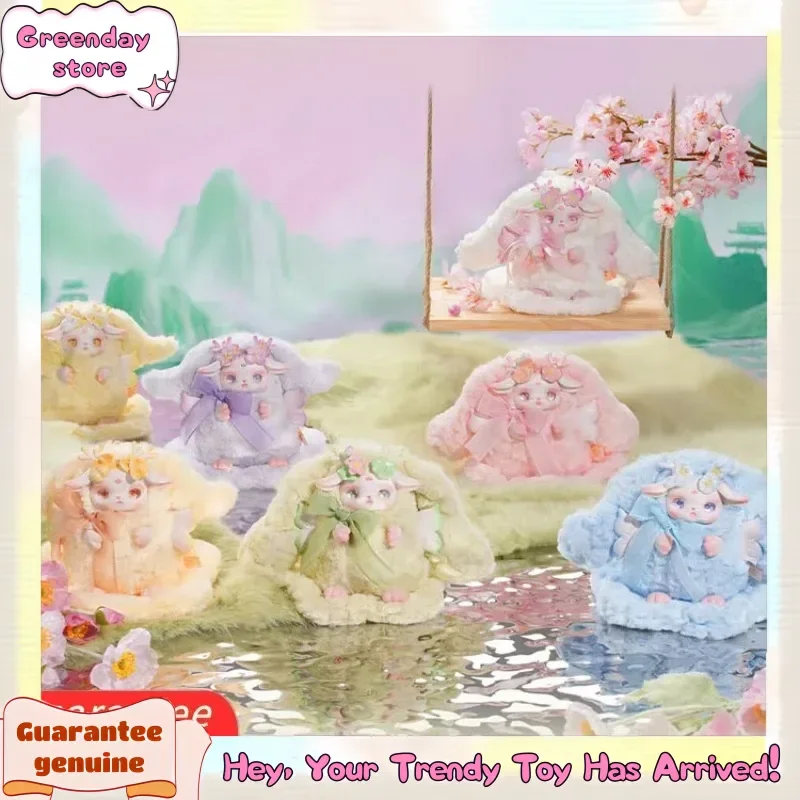 

Original Loloan Blooming Deer Series Blind Box Cute Action Figure Collection Model Doll Cartoon Room Decor Toy Kid Birthday Gift