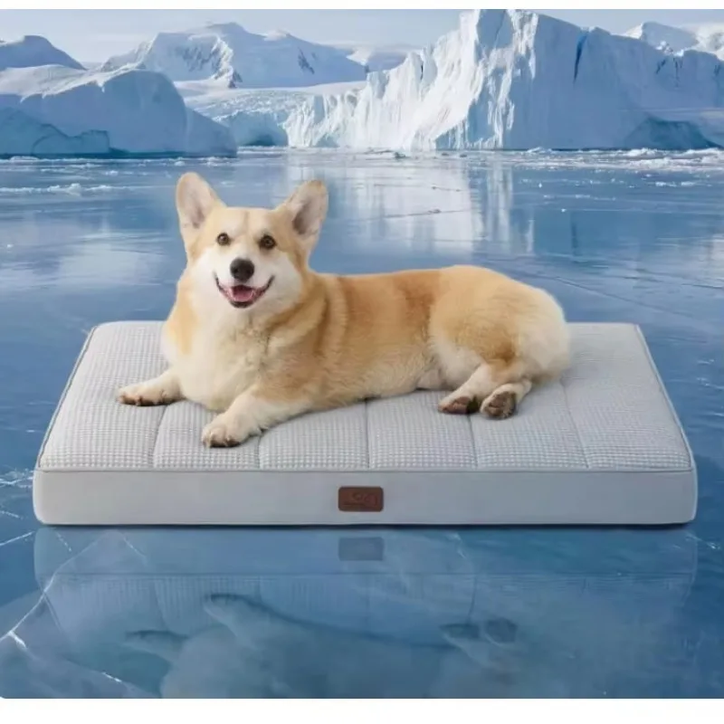 Dog blanket Orthopedic Cooling Easy to Clean Pet Mat Quilted Dog Bed Pad OEM ODM 91x68x7cm for Multi-Scenario Use