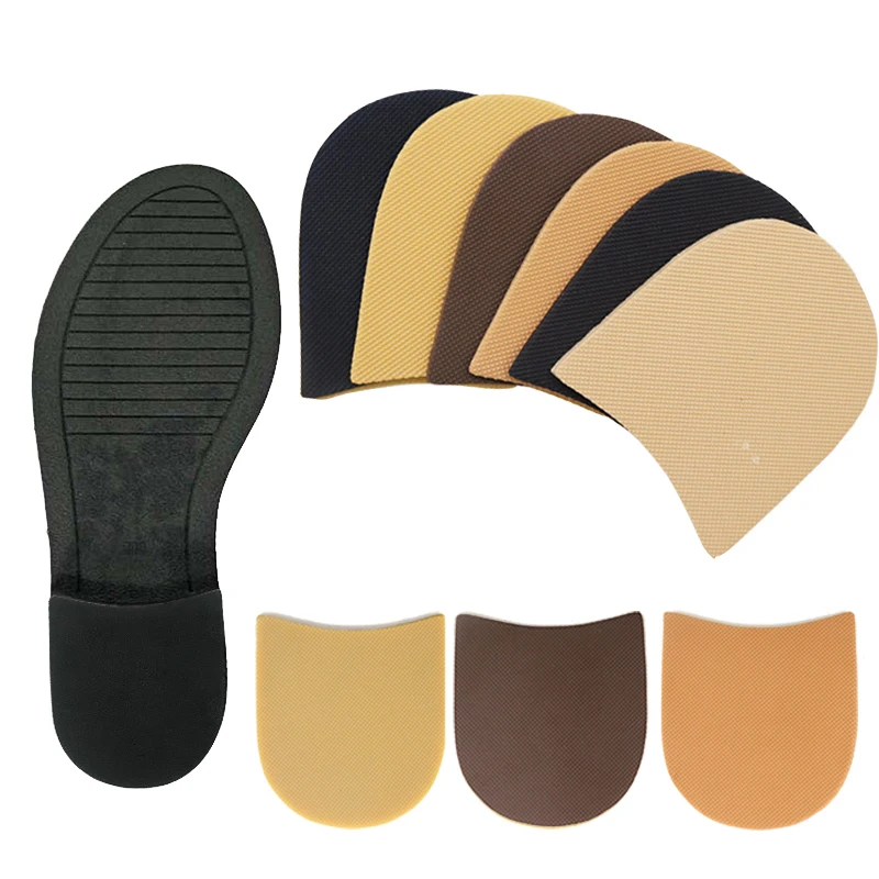 Wear-resistant Anti-slip Rubber Insoles For Shoes Repair Shoes Sole Protectors Non-slip Stickers Heel Soles Accessories