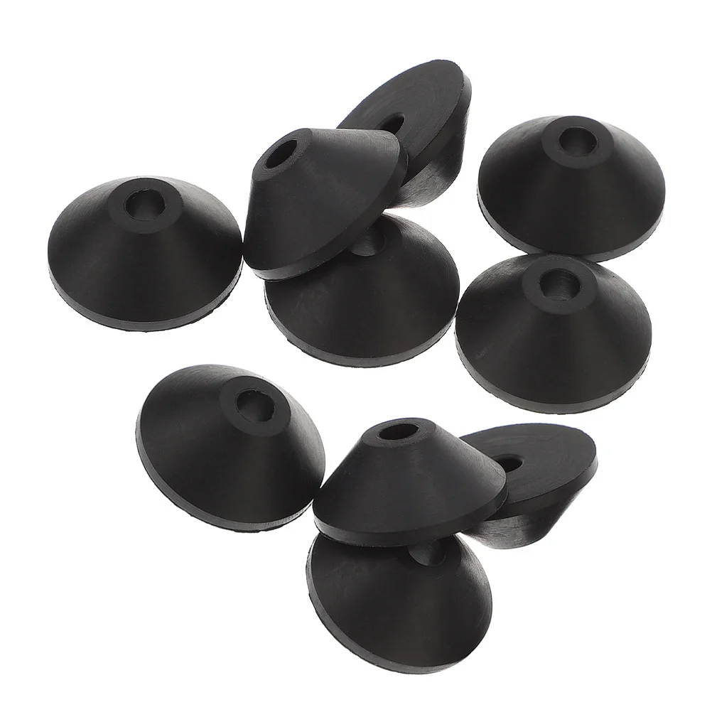 

10 шт. конические резиновые шайбы, уплотнительные кольца для болтов бачка унитаза, герметичный сверхмощный комплект для ремонта унитаза, прокладки