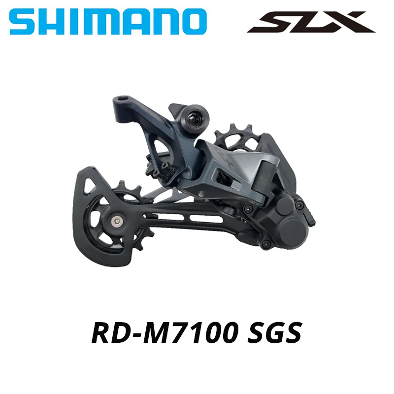 Shimano-deore SLX-自転車用シフトレバー,チェーン付きリア