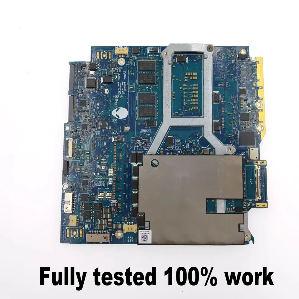 LA-H351P Mainboard UNTUK Dell Alienware M15 R2 M17 R2 laptop motherboard dengan i7-9750H i9-9880H CPU RTX2060/2070/2080 GPU 16G-RAM