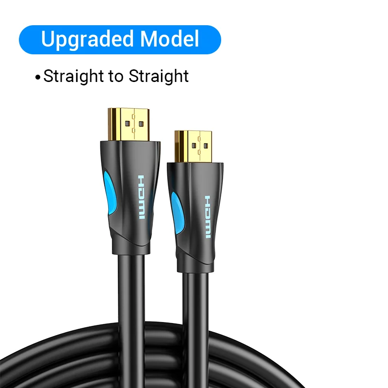 Ventie HDMI-kabel 4K HDMI 2.0-kabel HDMI 90/270 graden hoekadapter voor Apple TV PS4 Splitter Video Audio 90 graden HDMI-kabel