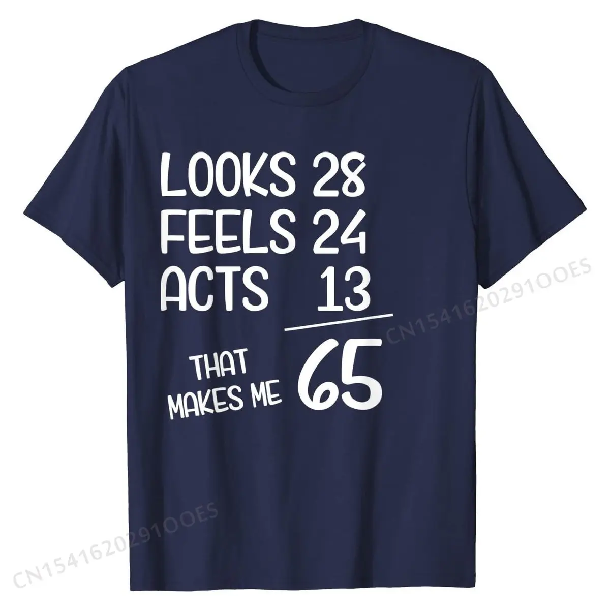 Funny 65. Prezent urodzinowy 65 lat urodzony w 1955 r. T-Shirt topy Shirt Rife śmieszne bawełniane męskie koszulki niestandardowe