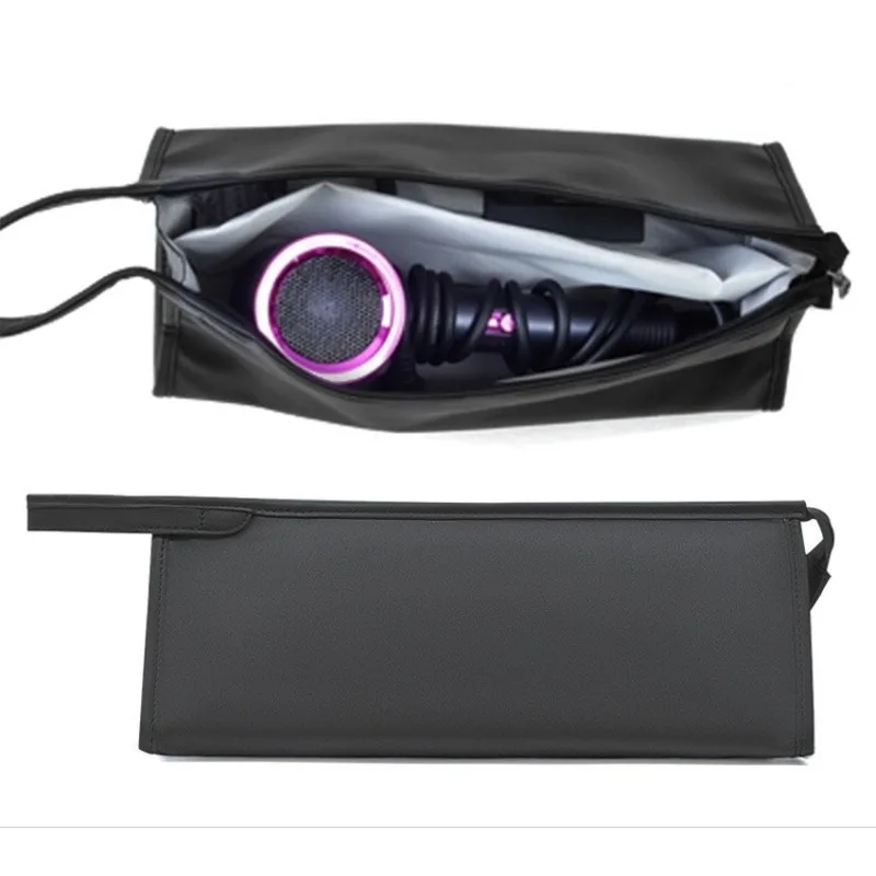 

Hot PU Leather Hair Dryer Storage Bag Travel Case For Dyson/Airwrap Styler/Shark Flexstyle Carrying Supersonic Hair Dryer