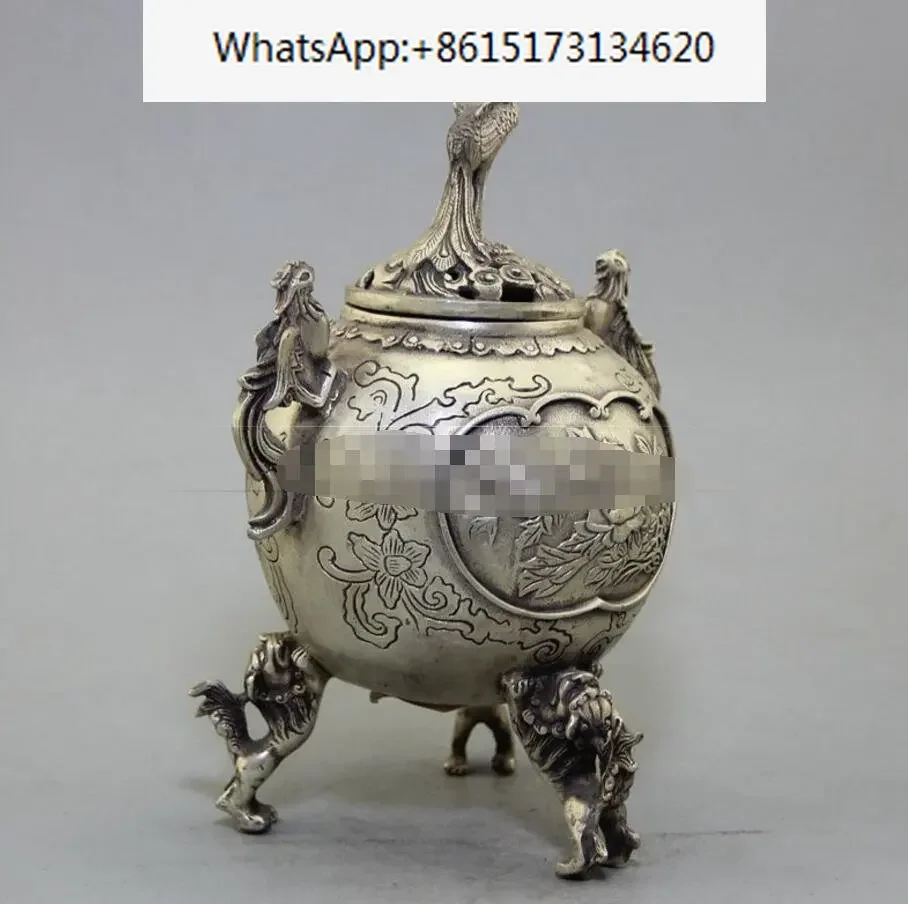 Copper Statue Wholesale collection of antique crafts manufacturers direct sales retro do old white copper, exquisite three foot