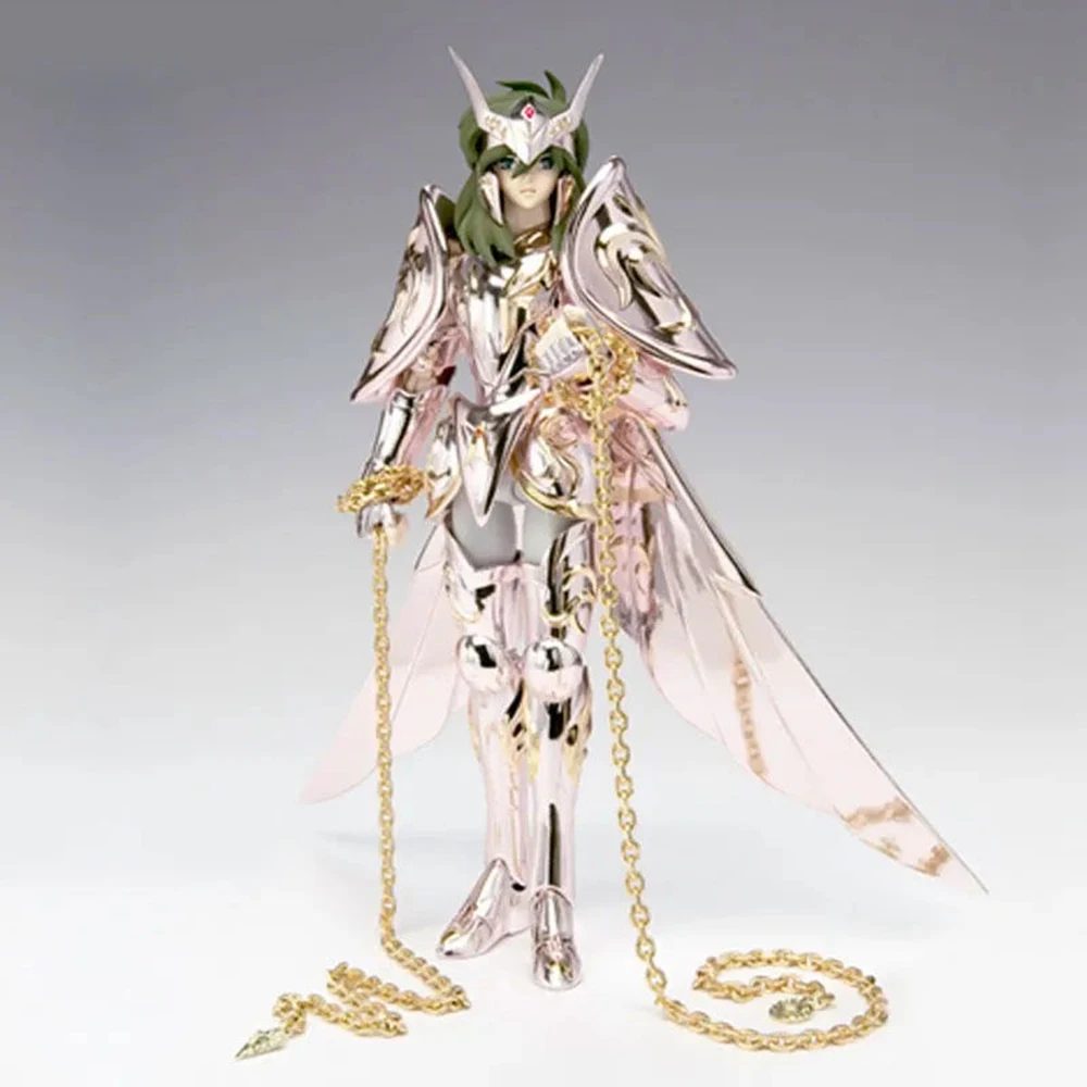 Saint Seiya Myth Cloth EX Caballeros del Zodiaco God White Birds/SOG Cygnus Hyoga Dragon Andromeda Shun V4 Saint Star Great Toys