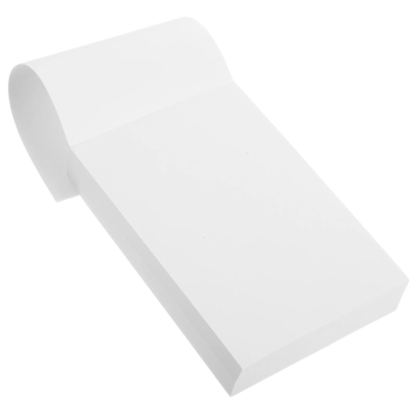 Imagem -05 - White Plain Note Pads Notebook em Branco Linhas Projecto Conveniente Memo Office Portable Livros