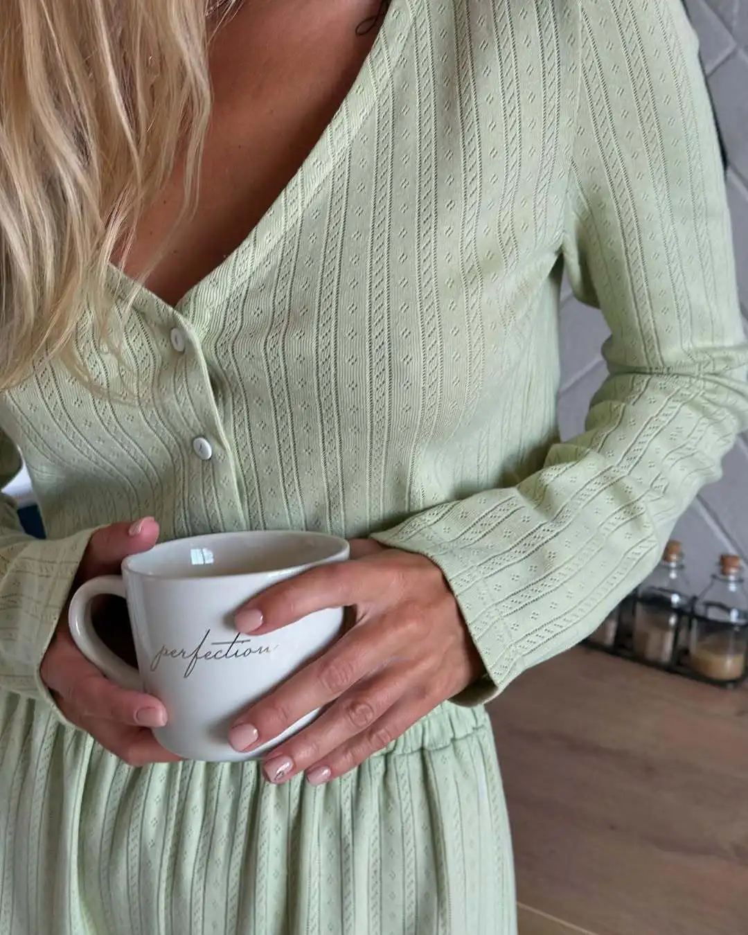 Comfortable Sexy Knitted Pajama Set Women Solid Color V Neck Button Crop Top With Soft Short Set 2025 Fashion Loungewear Clothes