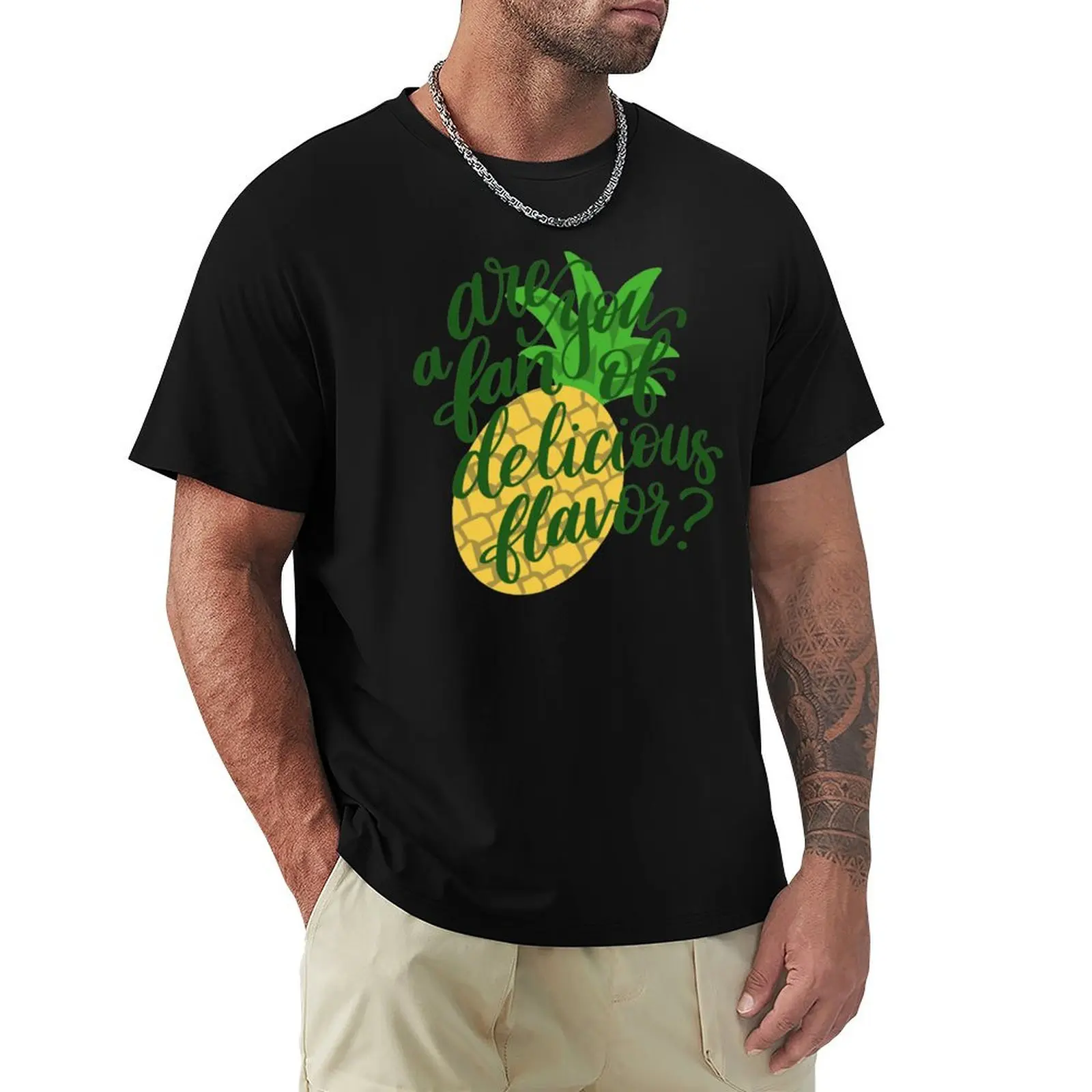 Psych Are You A Fan Of Delicious Flavor Design 2 T-Shirt Breathable Lightweight Summer Top