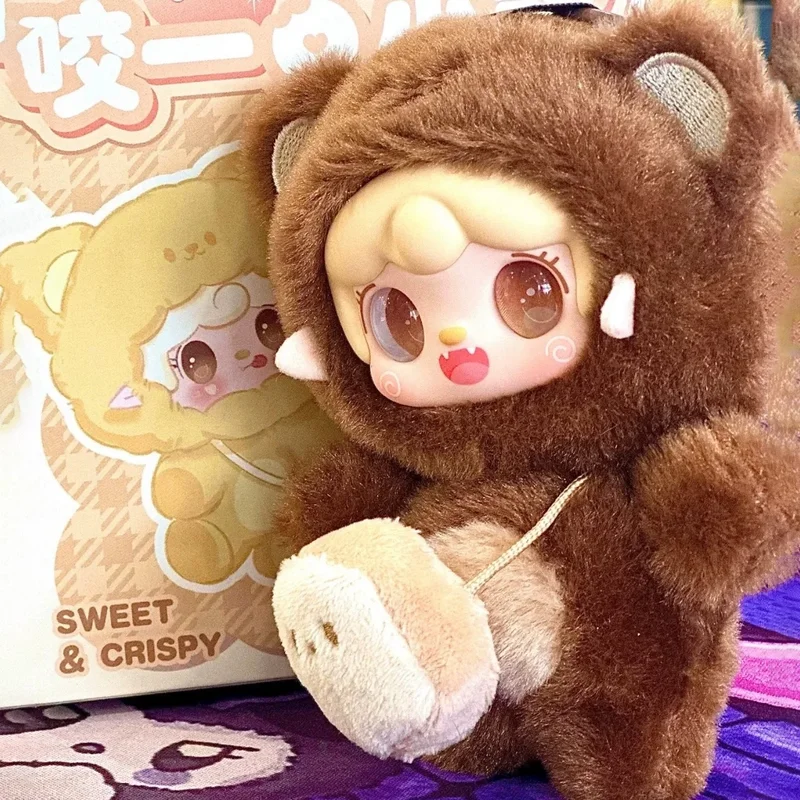 

Новый продукт на складе Yooki, кислород, кислород четвертого поколения, укус маленького медвежонка, глухая коробка, виниловая плюшевая коллекционная кукла, украшение