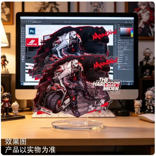 Japanese Anime Arknights Mountain Acrylic Stand Figure Model Plate Cosplay Collection Desktop Decor Gifts XYZ