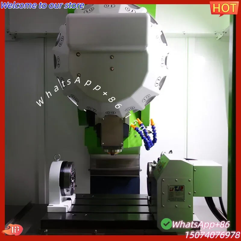 2026 Taiwan new generation small drilling and tapping center cnc numerical control four axis drilling and tapping center