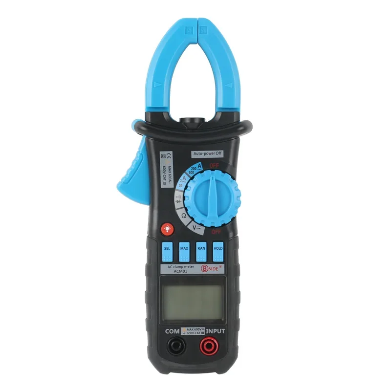 

ACM01 ACM02 Plus Digital AC DC Clamp Meter 600V Voltmeter 600A Ammeter Multi-function Ohm Tester