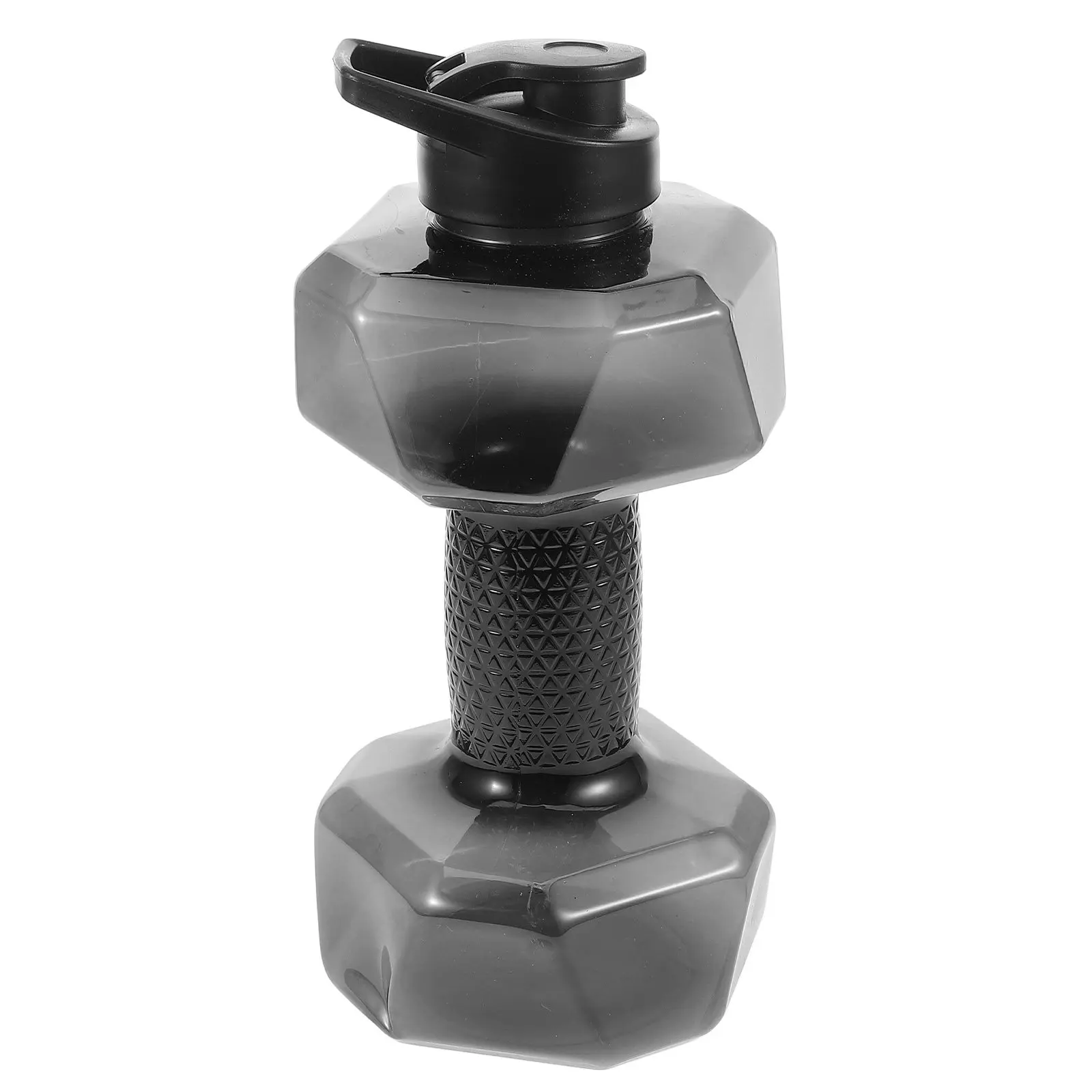Sports Dumbbell Water Bottle Creative Fitness Drinking Bottle Safe PP Material for Workout Gym Running School Travel Hydration