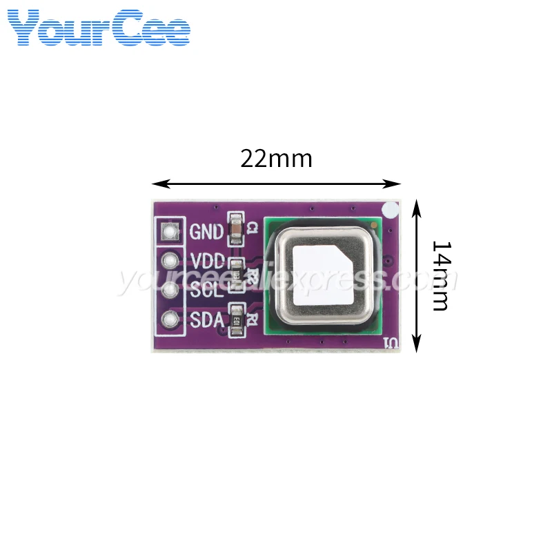 10 قطعة/1 قطعة SCD40 SCD41 مستشعر هواء الغاز كشف ثاني أكسيد الكربون ثاني أكسيد الكربون درجة الحرارة والرطوبة وحدة اثنين في واحد I2C II2 الاتصالات