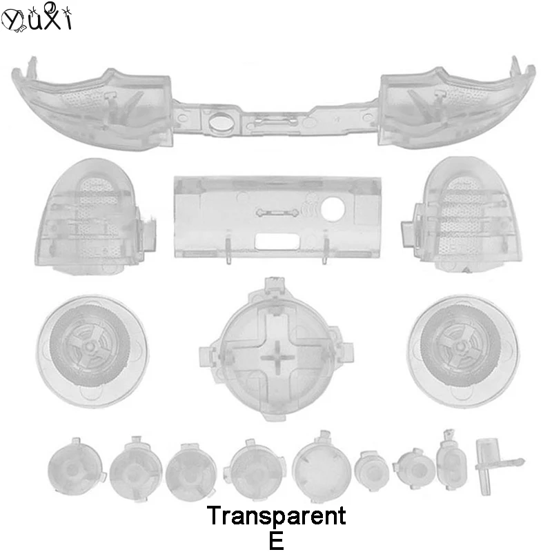 YuXi Xbox 시리즈 X / S 수리 액세서리 게임 RB LB RT LT 트리거 버튼 모드 키트, 전체 버튼 세트 핸들 유지 보수, 1 세트