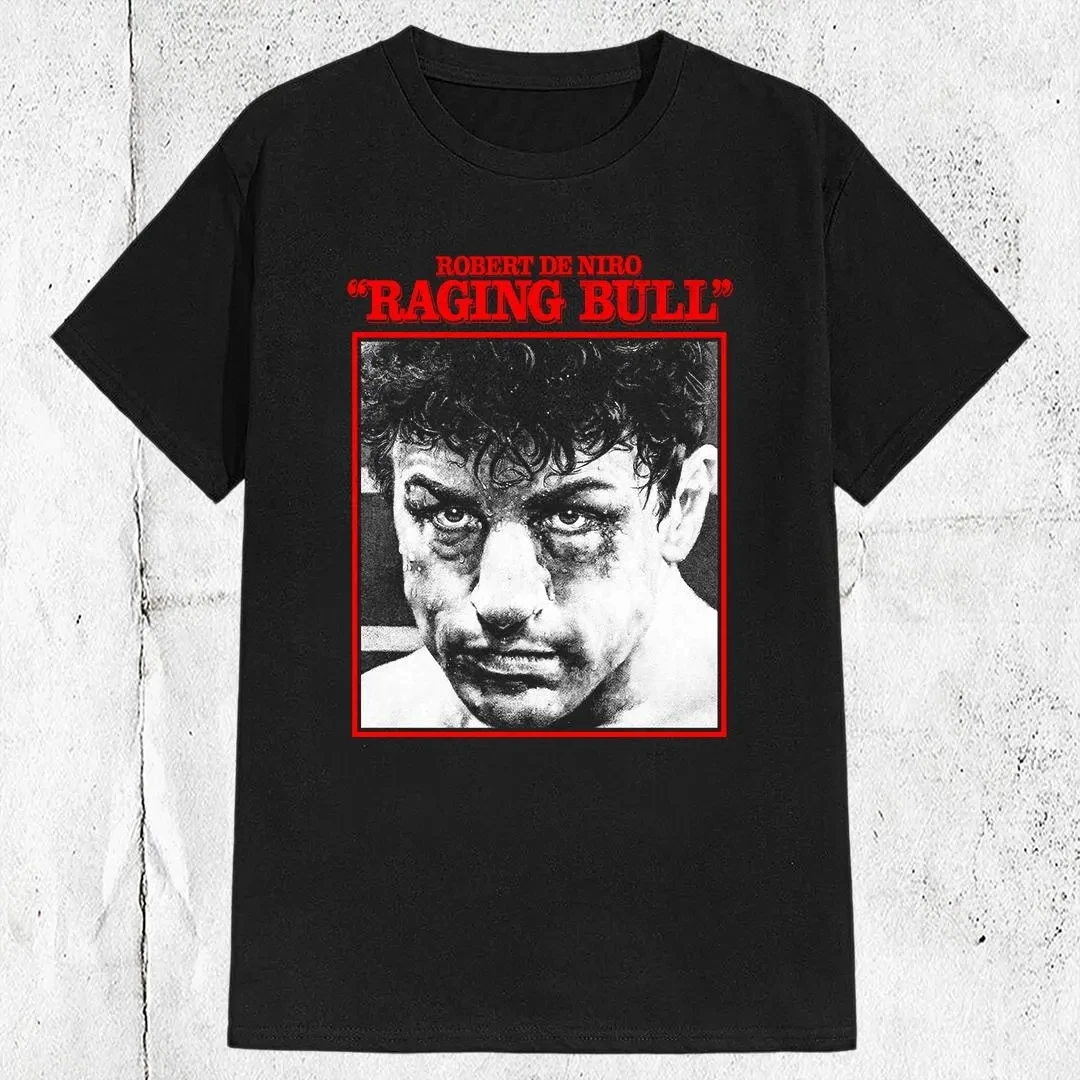 

90s Angry Bulls Movie T-shirt, Retro Fashion Movie Shirt, Men's and Women's All Season Comfortable Loose Casual Round Neck Top