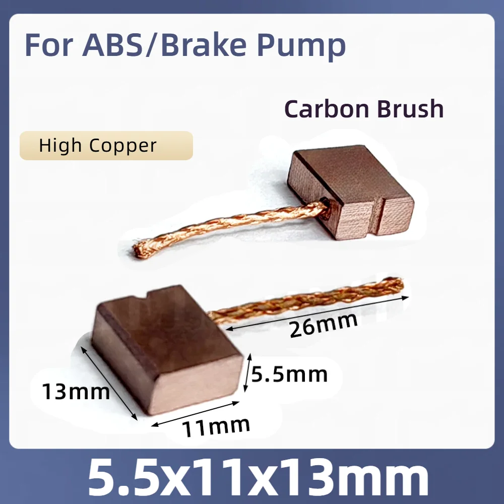 20pcs For Toyota Ralink Corolla Dual Engine Brake 5.5 * 11 * 13 ABS pump accumulator electronic brake pump carbon brush