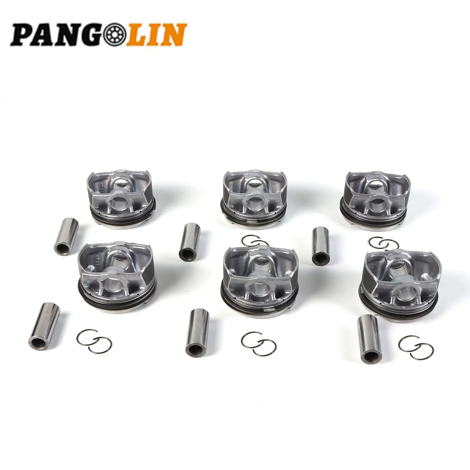 11258619196 6x Engine Pistons Rings Set STD Bore 84mm for BMW F20 F21 F30 F10 X3 X4 X5 X6 N55B30 N55B30A 3.0L L6 Twinturbo Parts