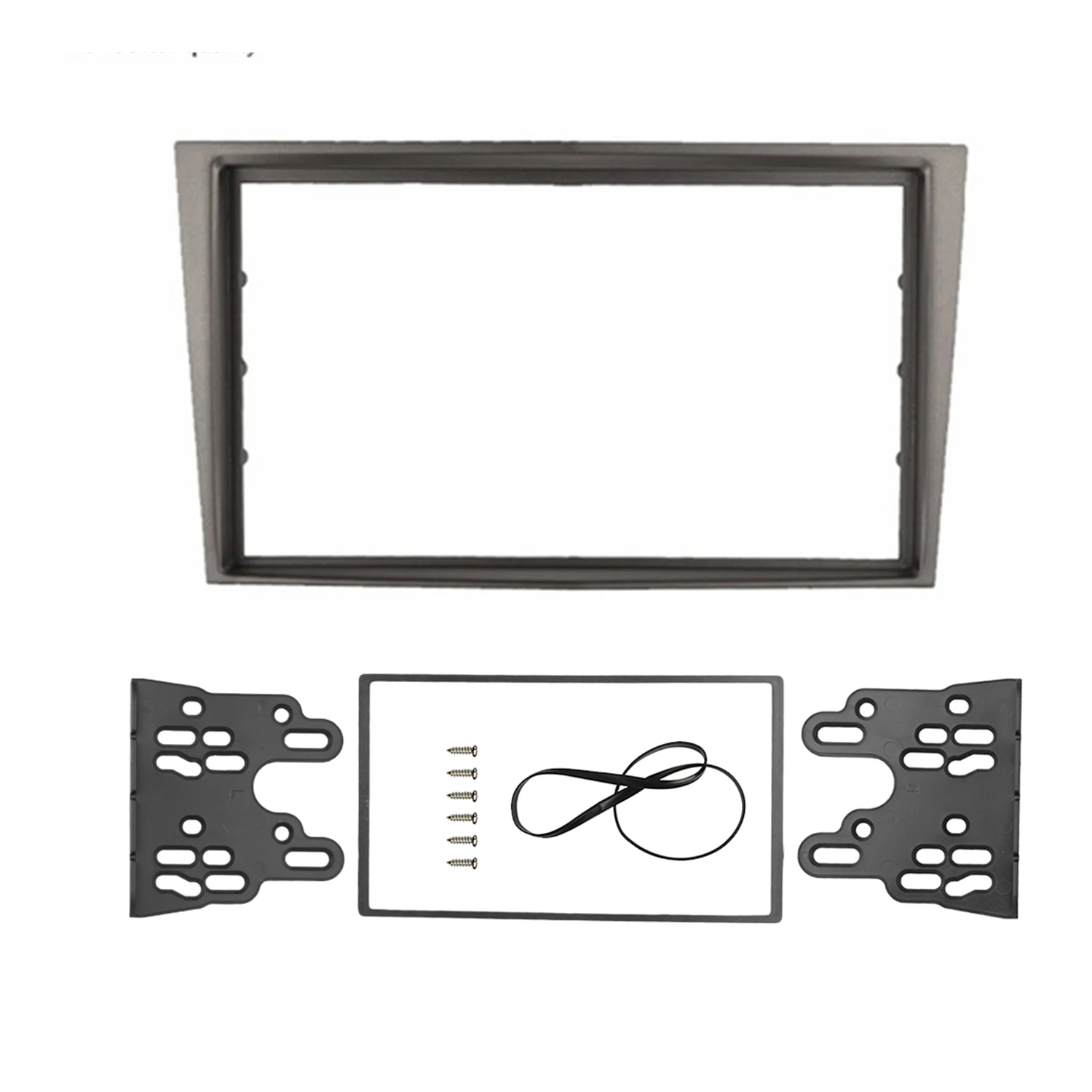 2 duplo din rádio estéreo painel fáscia painel kit instalação guarnição kit para opel astra antara corsa zafira