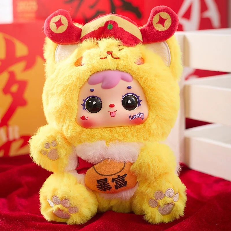 

Super Cute Blind Box Three Little Hair Samuel Cat Series Mysterious Box Bag Pendant Keychain Toy Birthday Surprise Gift In Stock