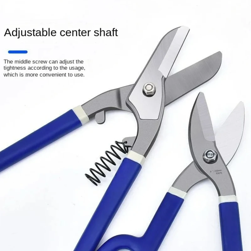 

8/10/12 Inches Heavy Duty Pliers Hand Tools Professional Industrial Multipurpose Iron Shears Metal Tin Snip Shear Scissors