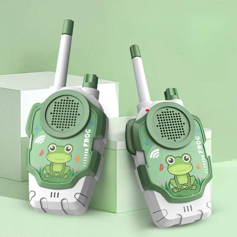 1 Pair Children Toy Walkie Talkies Parent-Child Interaction Walkie Talkies Range Two Way Receiver Kids Christmas Gifts  6-12y