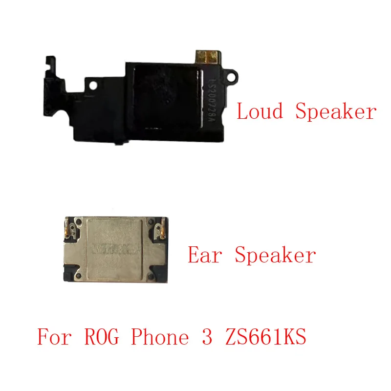 1Pcs Top Earpiece Ear Piece Speaker Bottom Loudspeaker Music For ASUS Rog Phone III 3 ZS661KS Rog3 Loud Buzzer Ringer