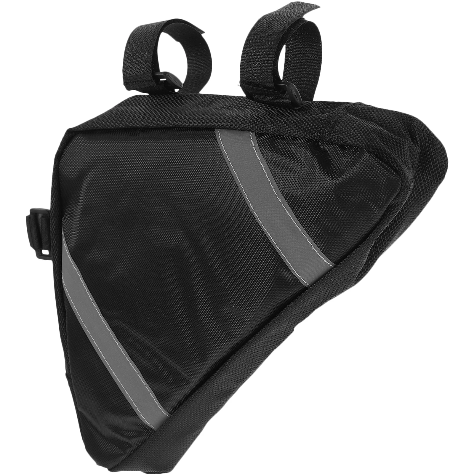 

Bicycle Bag Large Capacity Waterproof Triangle Frame Pack for Mountain Bike Accessories Adult Black Storage Supplies