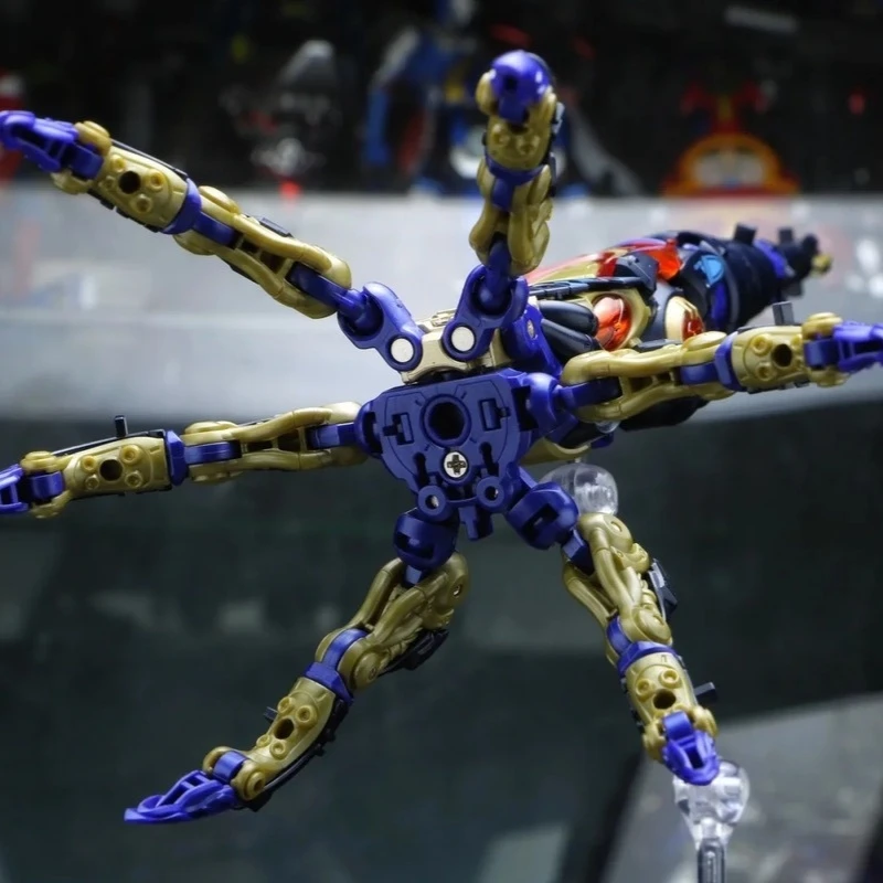 52TOYS BEASTBOX BB-52 다운스파이럴 심해 오징어 변형 로봇 메카 모델 키트 관절형 액션 피규어 수집용 장난감 선물