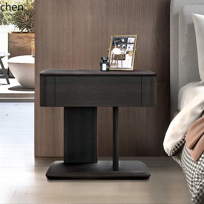 simple modern creative fashion bedroom bedside table bedside table storage cabinet
