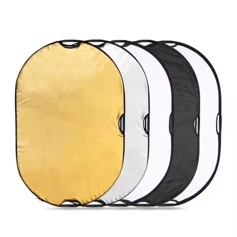 

80 * 120Cm Reflector Photography Light Diffuser Portable Studio Reflector Foldable Multi-disc Reflector