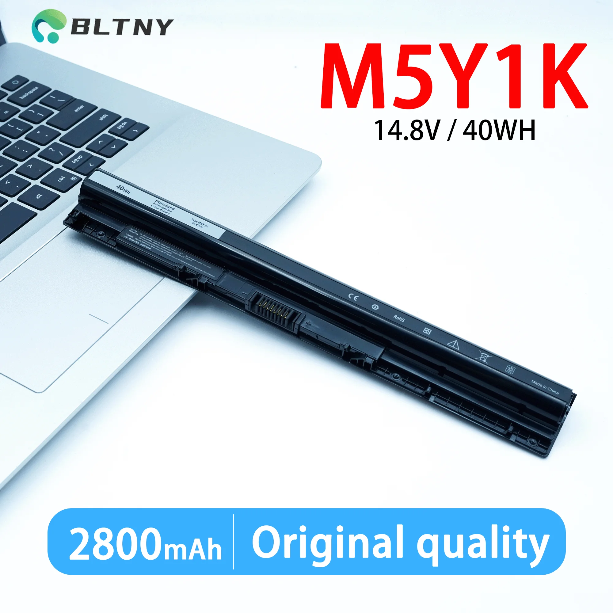 M5Y1K 40WH 14.8V Battery for Dell Inspiron 14 15 17 5000 3000 Series 5559 3451 3558 3567 5755 5756 5458 GXVJ3 453-BBBQ HD4J0