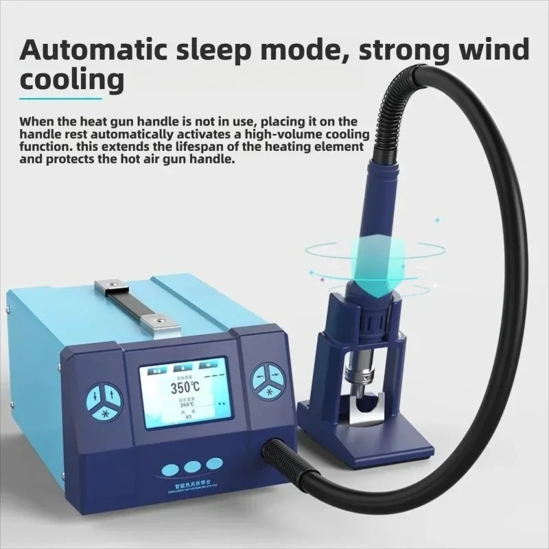 #BK863 Hot Air Rework Station 2 in 1 Soldering Iron Digital Display Desoldering Gun for Phone PCB BGA Repair