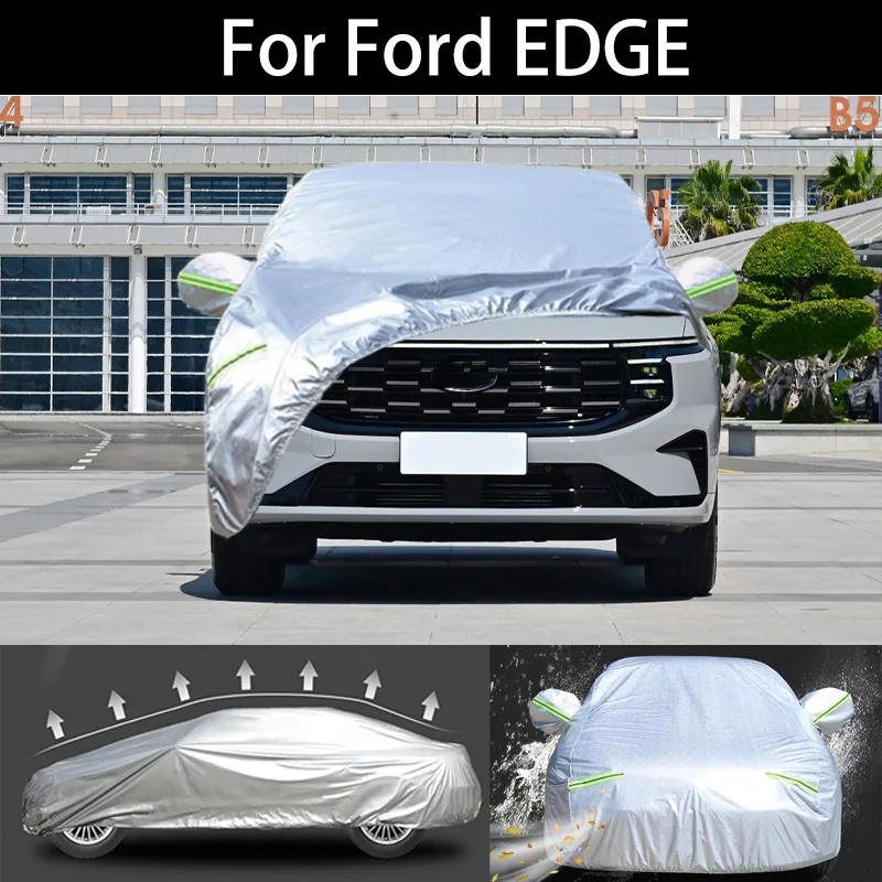 

For Ford EDGE winter Car Cover Dustproof Outdoor Indoor UV Snow Resistant Sun rain Protection waterproof hail cover for car