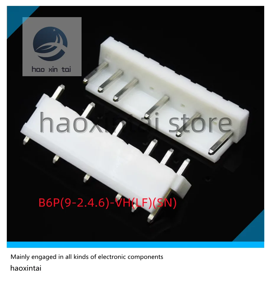 Soporte de pin para conector B6P(9-2. 4,6), piezas/20 piezas, VH(LF)(SN), tipo de engarce de cable a placa, 5 uds.
