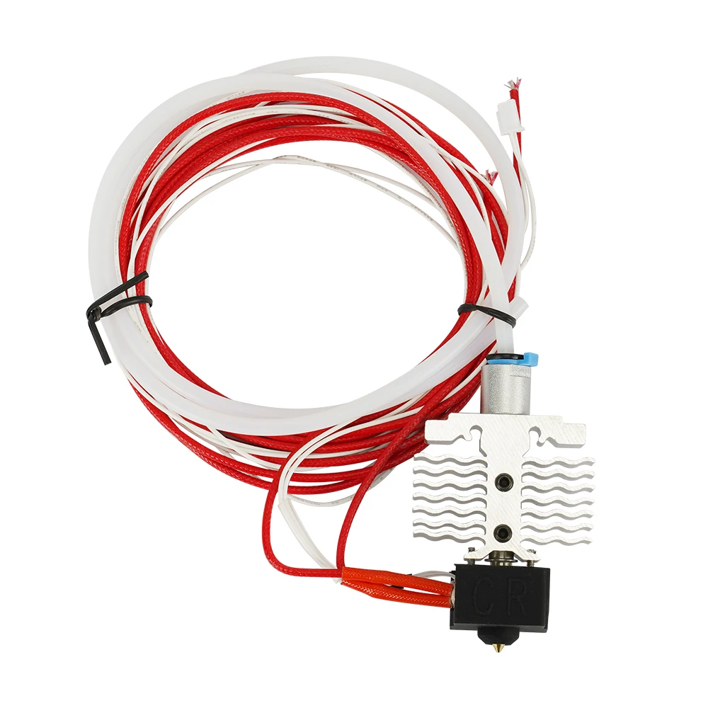 For Creality Ender 3 Neo Hotend Kit 24V 40W Heater Thermistor Extruder Head Brass Nozzle with PTFE Tubing for Ender 3 V2 Neo